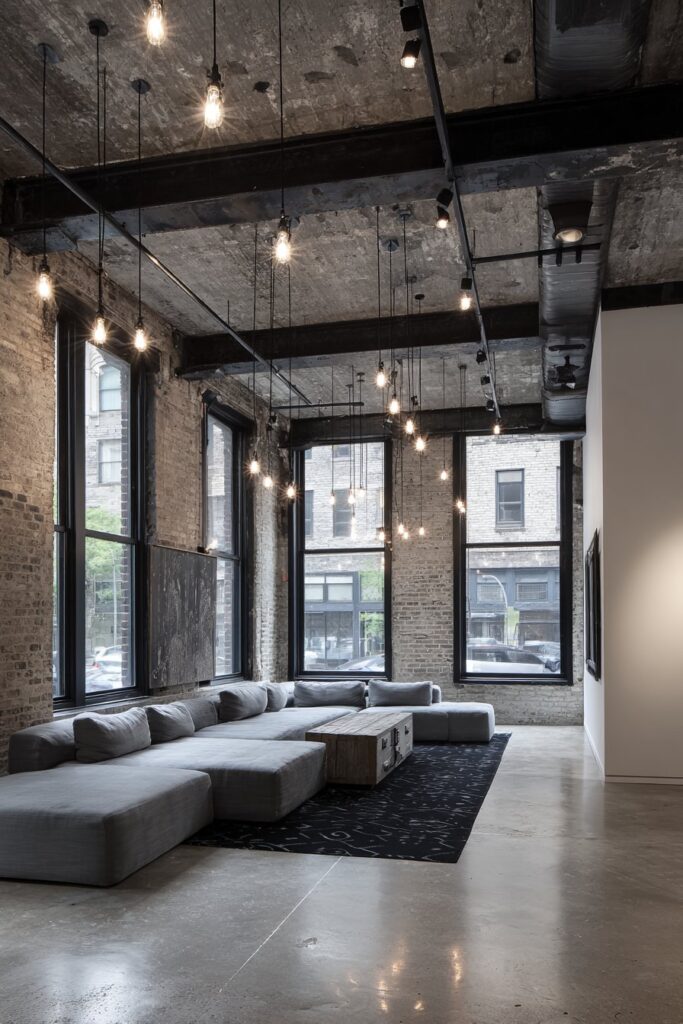 Industrial Urban Edge with Raw Materials