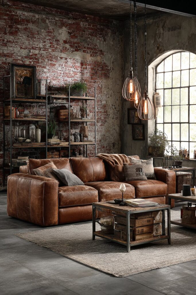 Industrial-Modern Edge with Authentic Material Character