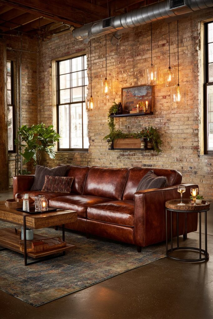 Industrial-Modern Edge with Authentic Material Character