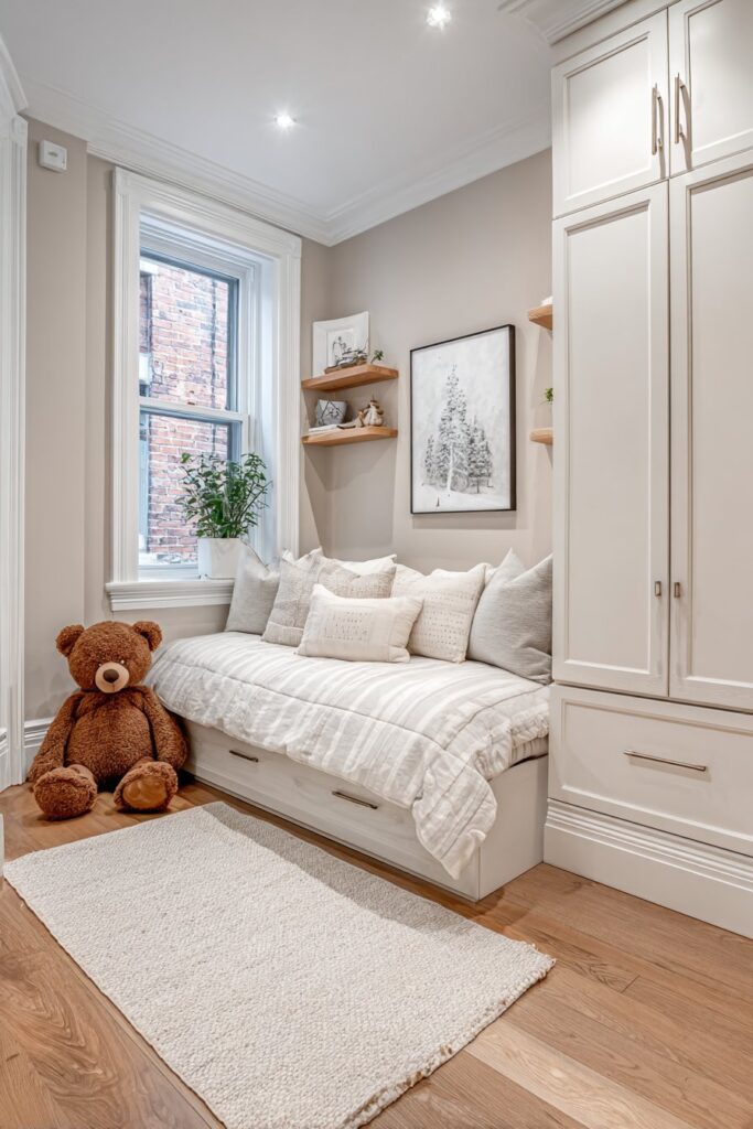 Multi-Functional Space-Saving Family Bedroom