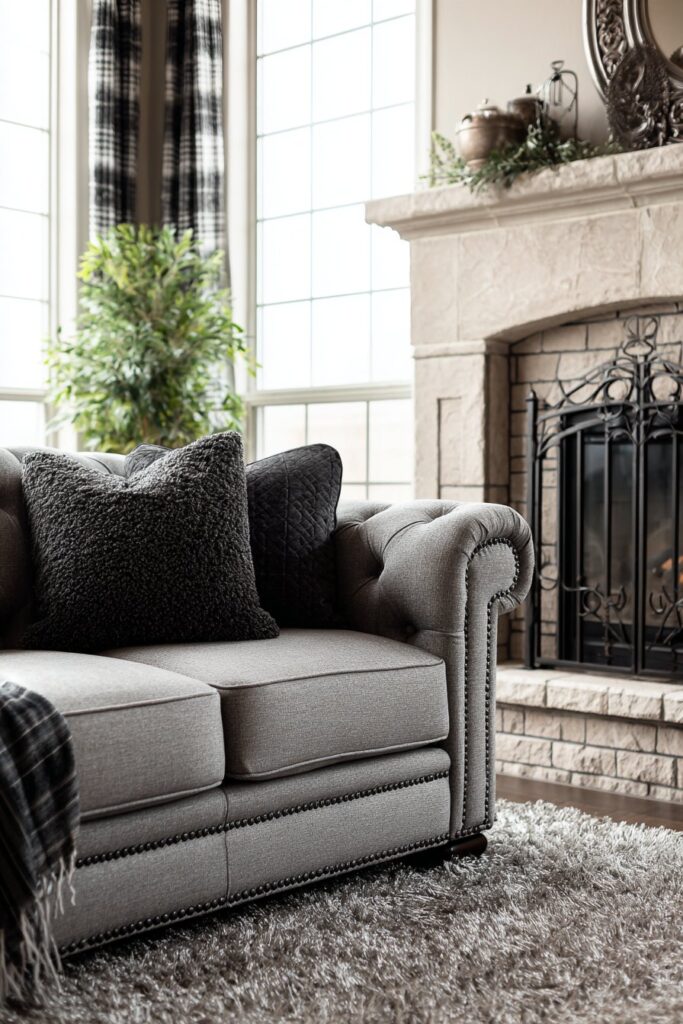 Transitional Blend of Traditional and Modern Elements