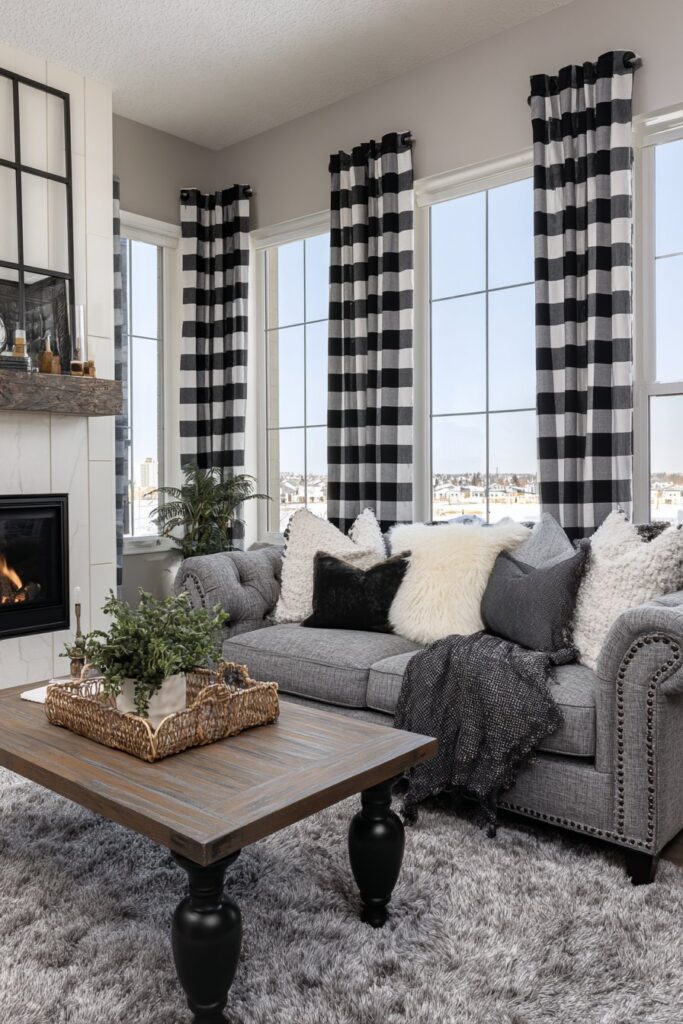 Transitional Blend of Traditional and Modern Elements