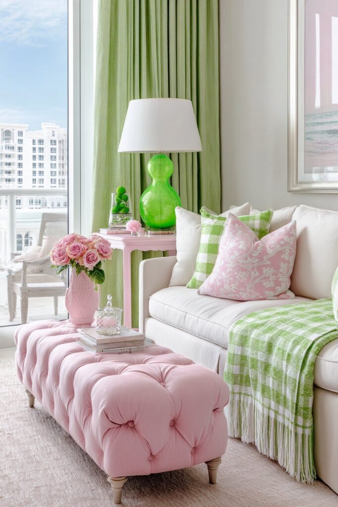 Gentle Harmony with Vintage Green Glass Accents