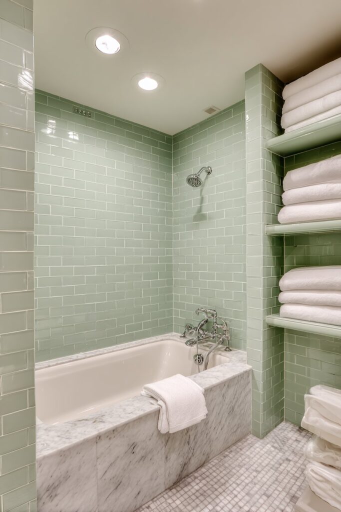 Built-In Alcove Tub Design