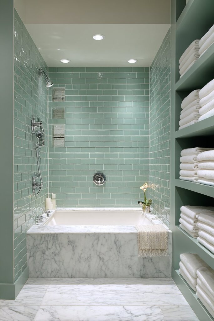 Built-In Alcove Tub Design