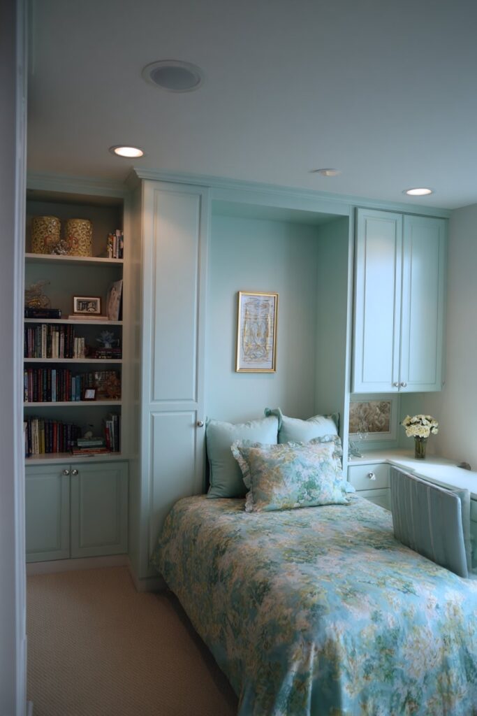 The Custom Carpentry Alcove Bedroom