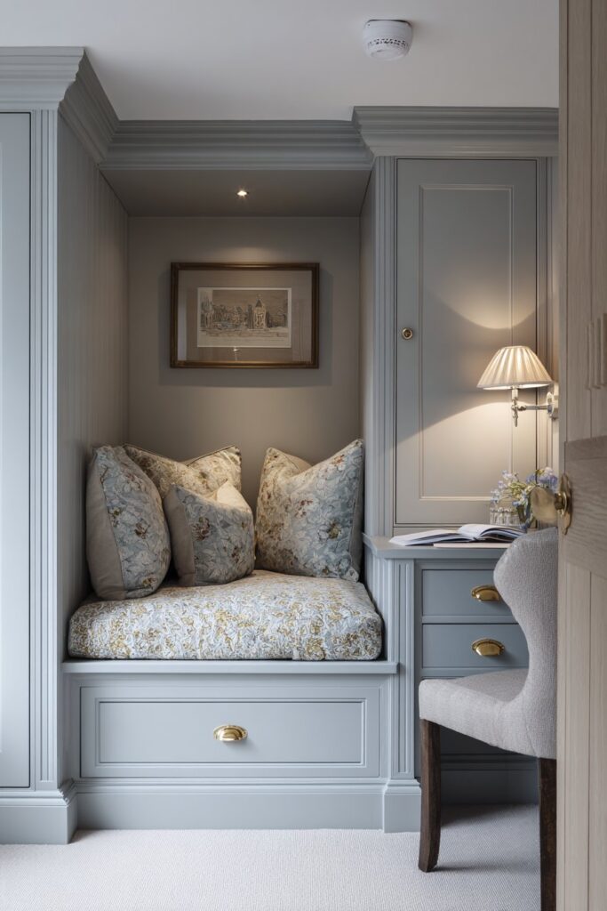 The Custom Carpentry Alcove Bedroom