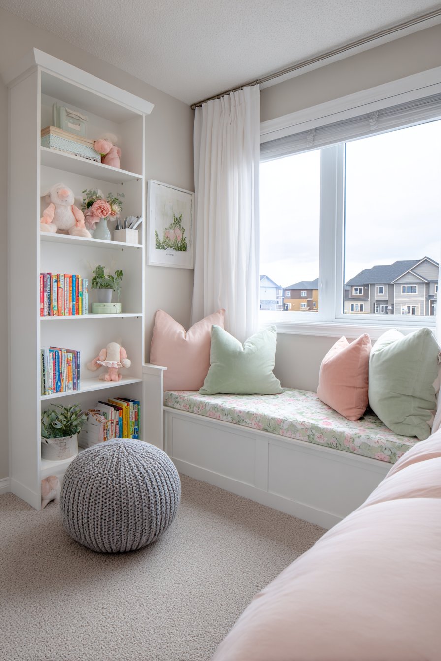 Enchanting Window Seat Reading Retreat