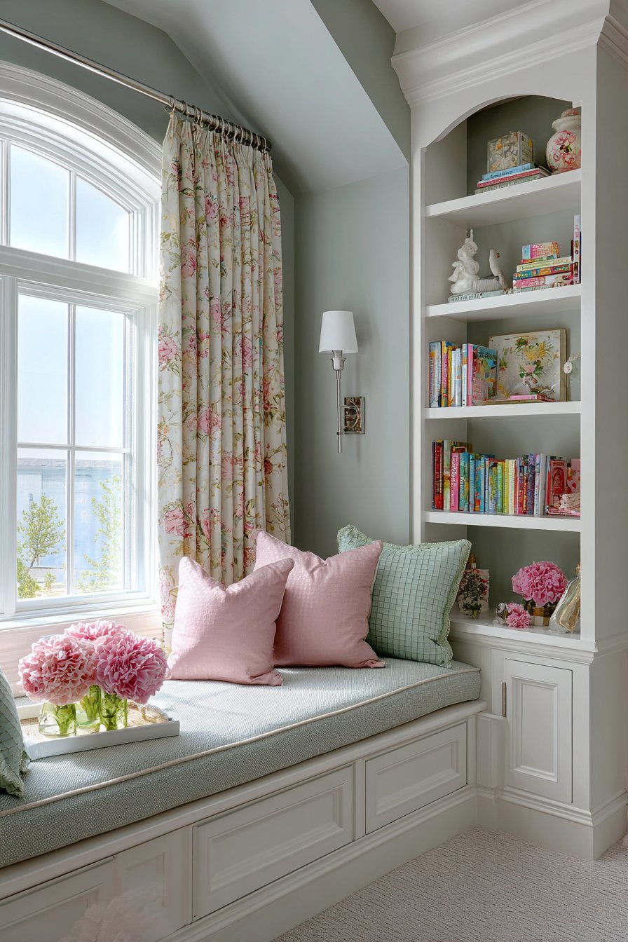 Enchanting Window Seat Reading Retreat