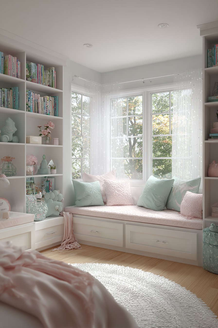 Enchanting Window Seat Reading Retreat