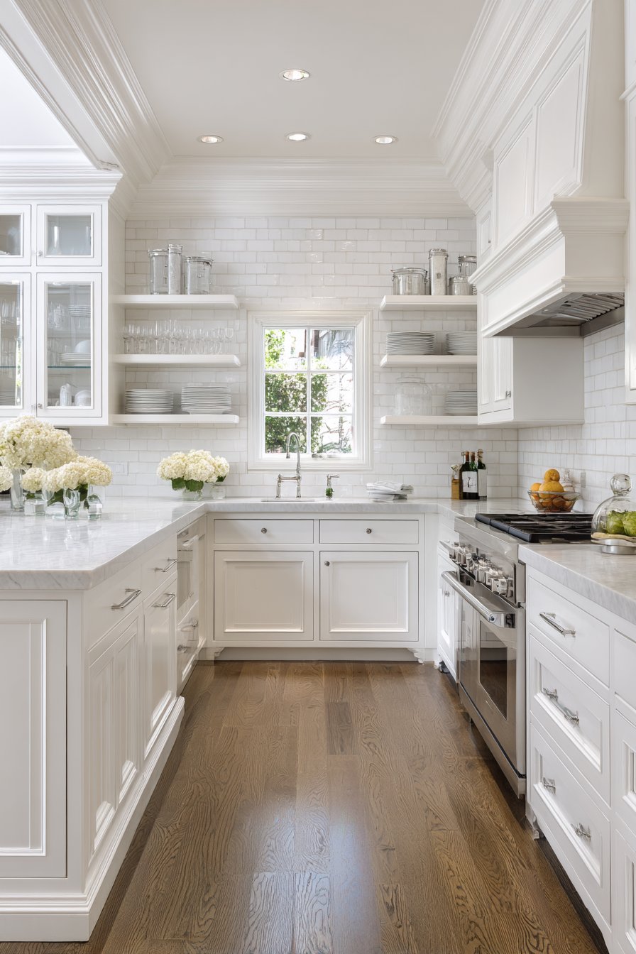 Classic White Subway Tile Sanctuary
