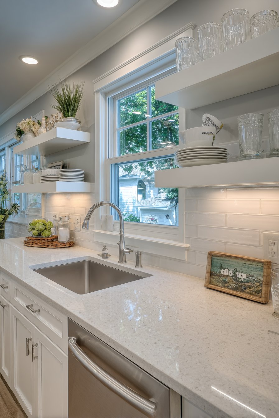 Classic White Subway Tile Sanctuary