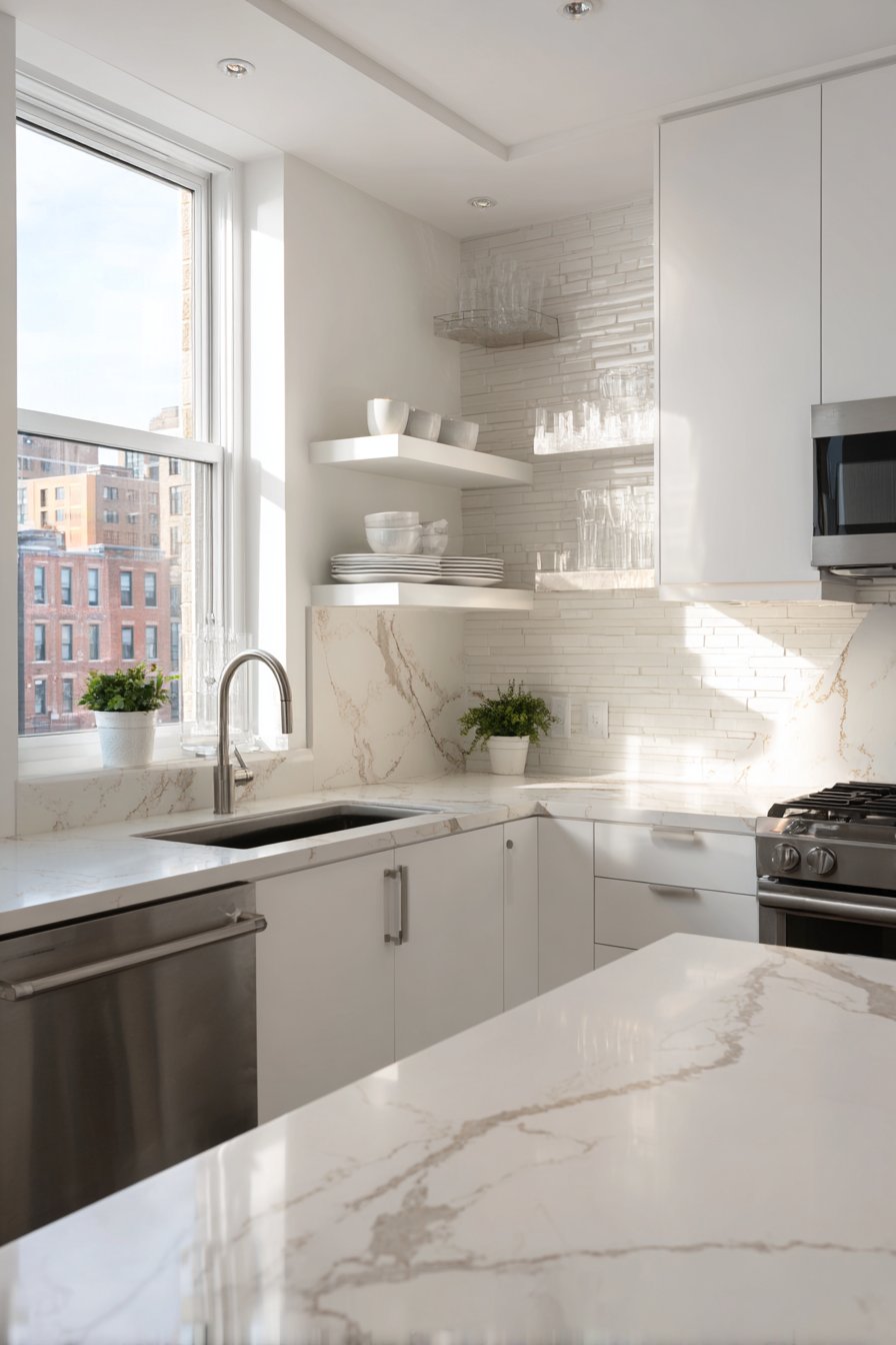 Classic White Subway Tile Sanctuary