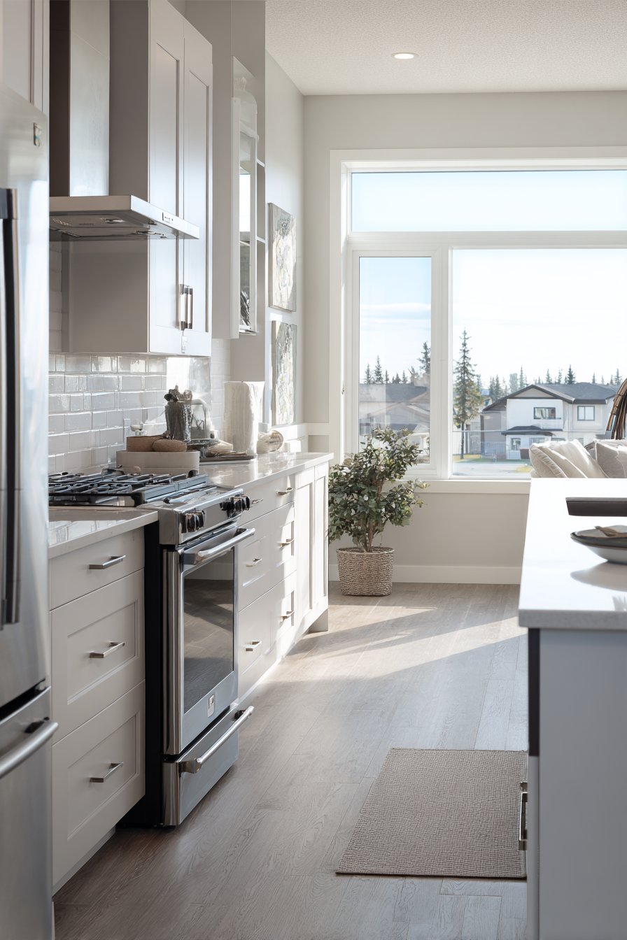 Classic Shaker Elegance with Subtle Grey Sophistication