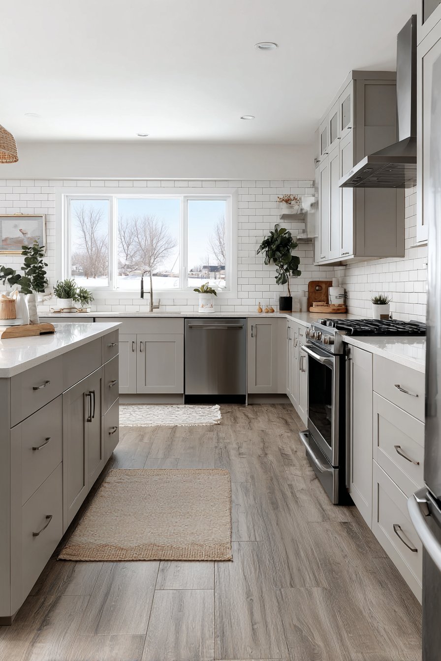 Classic Shaker Elegance with Subtle Grey Sophistication