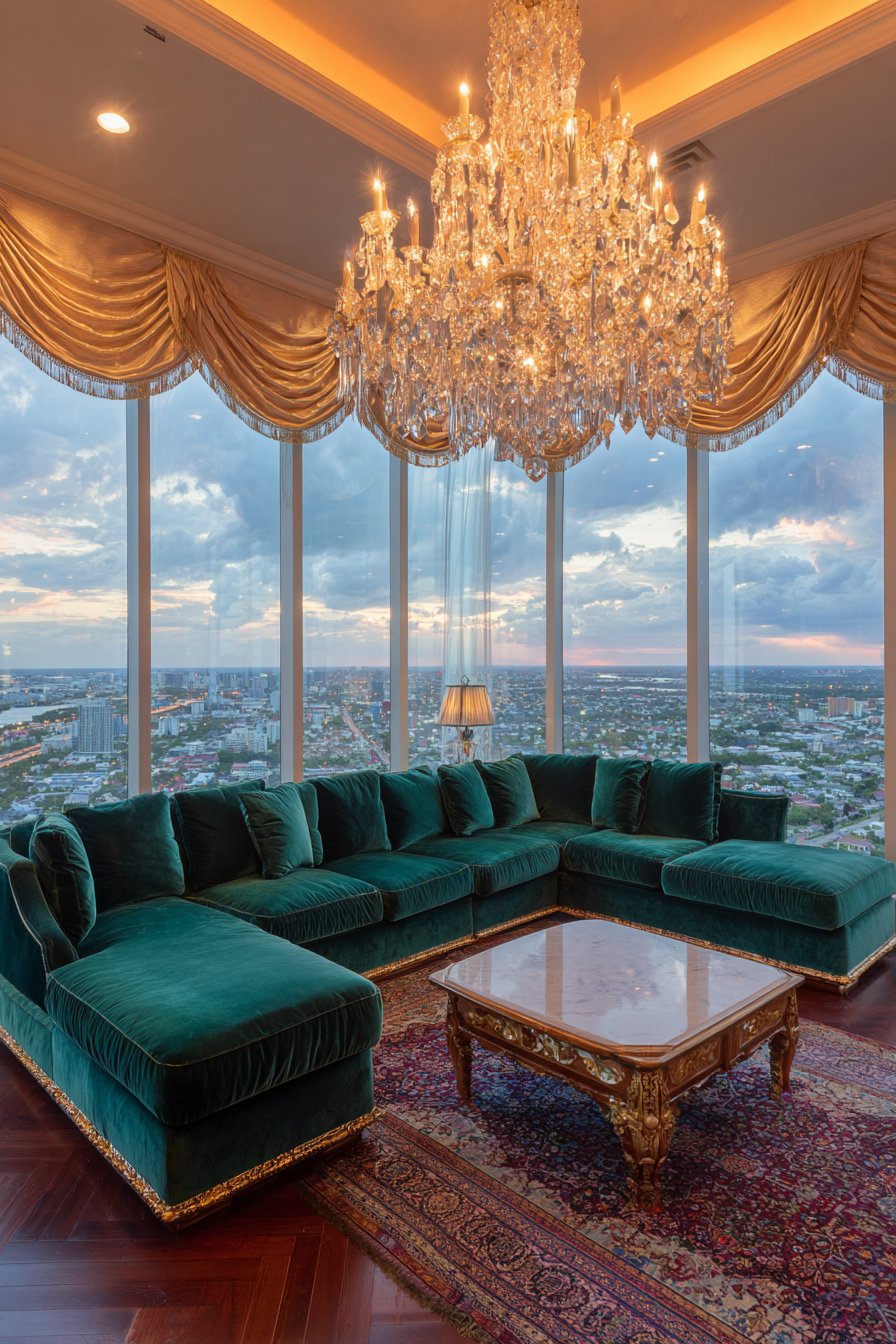 Emerald Elegance: The Jewel-Toned Sanctuary