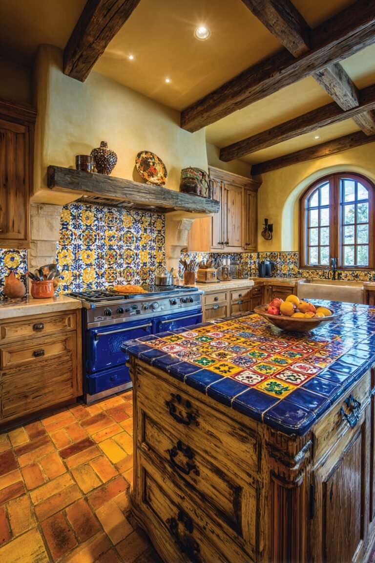 10 Authentic Mexican Kitchen Ideas & Talavera Tile