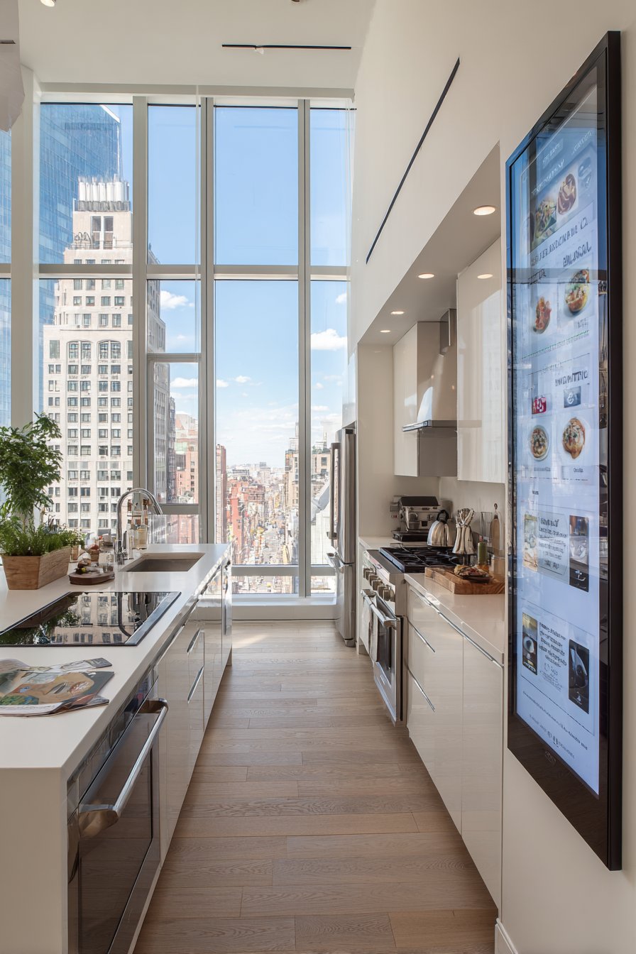 The Central Command Kitchen with Integrated Technology Hub