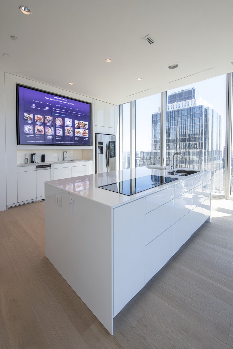 The Central Command Kitchen with Integrated Technology Hub