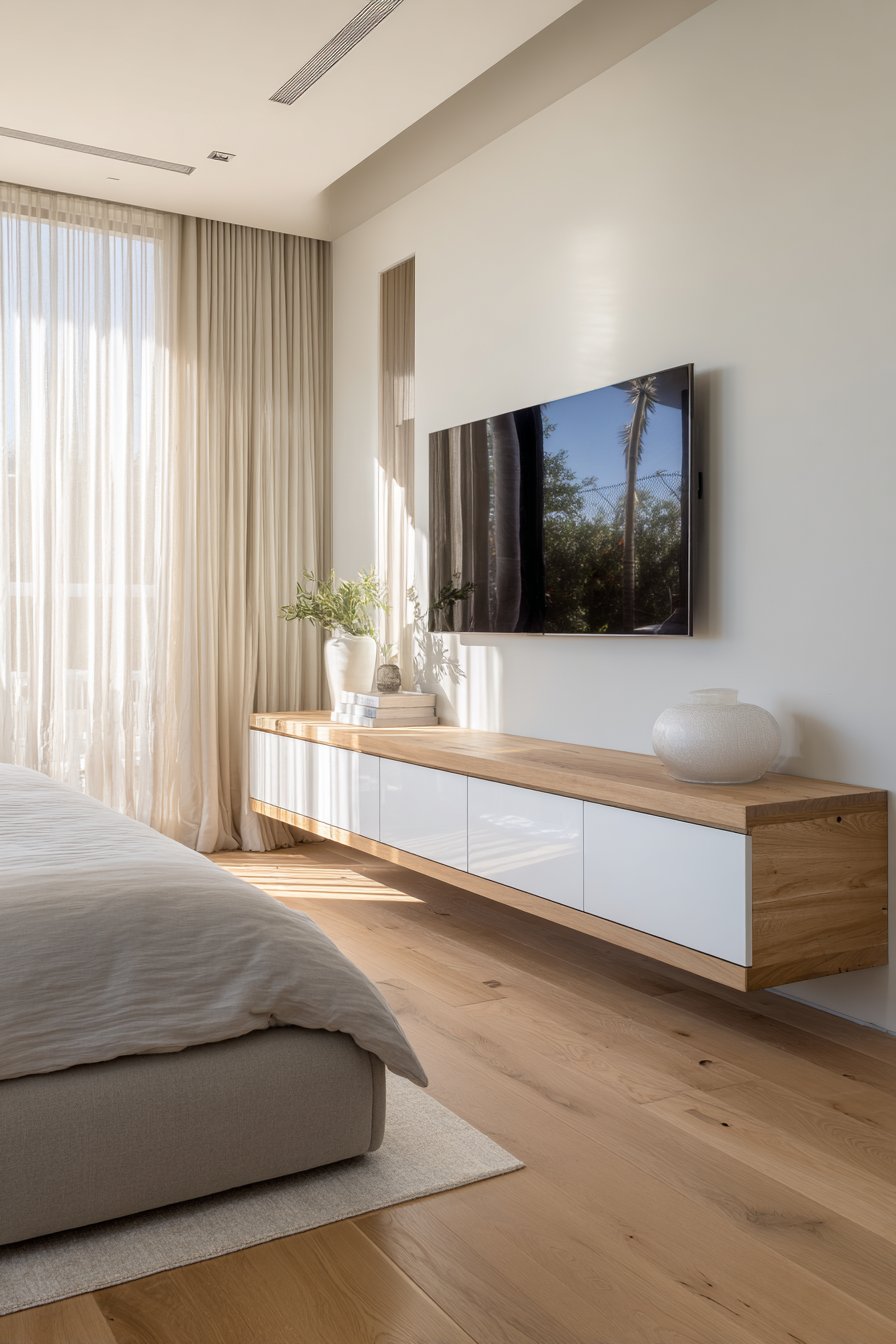 Modern Minimalist Bedroom Sanctuary