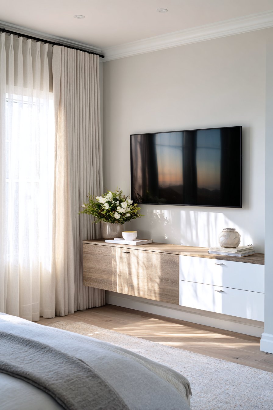 Modern Minimalist Bedroom Sanctuary