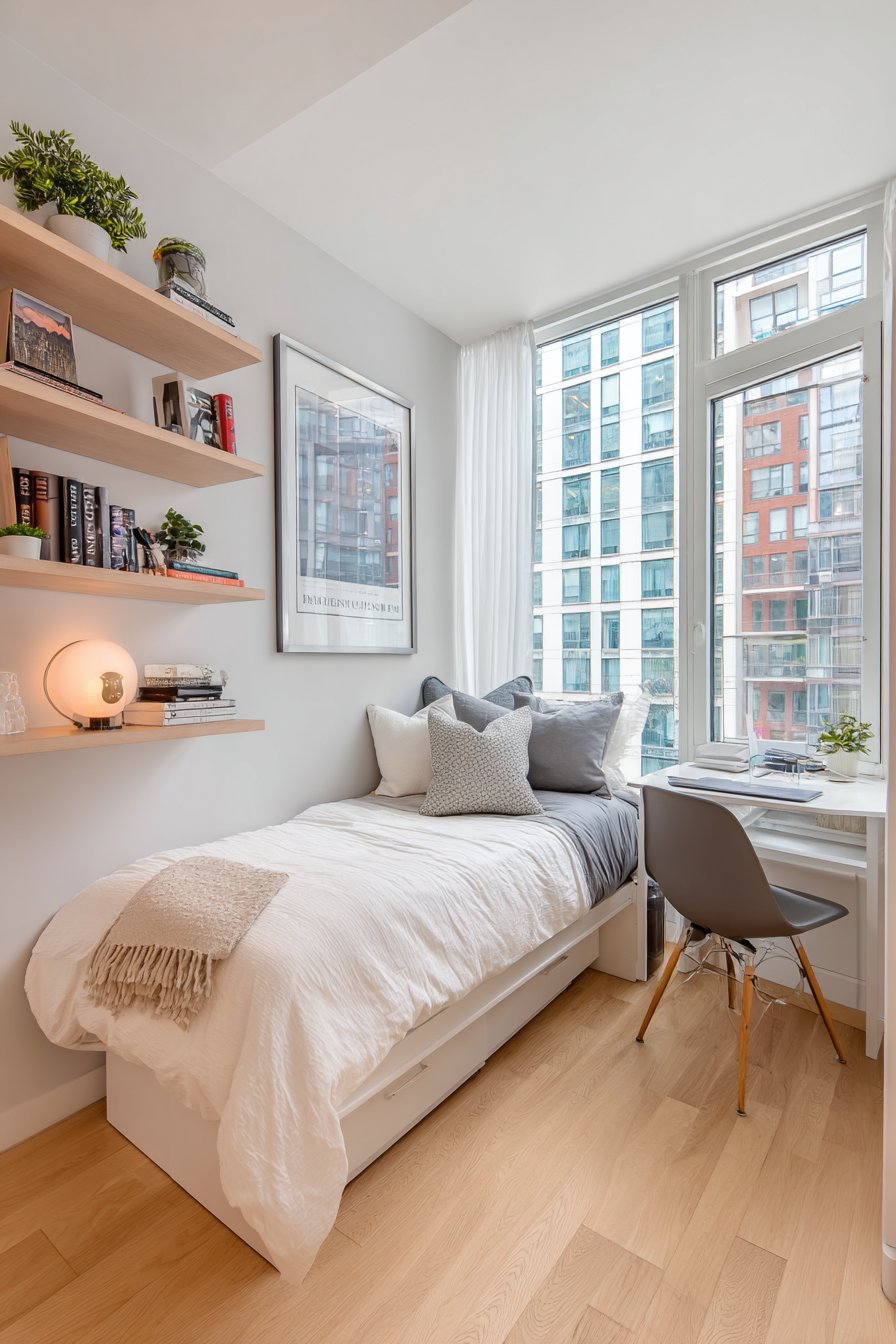 The Transformative Murphy Bed Bedroom with Integrated Home Office