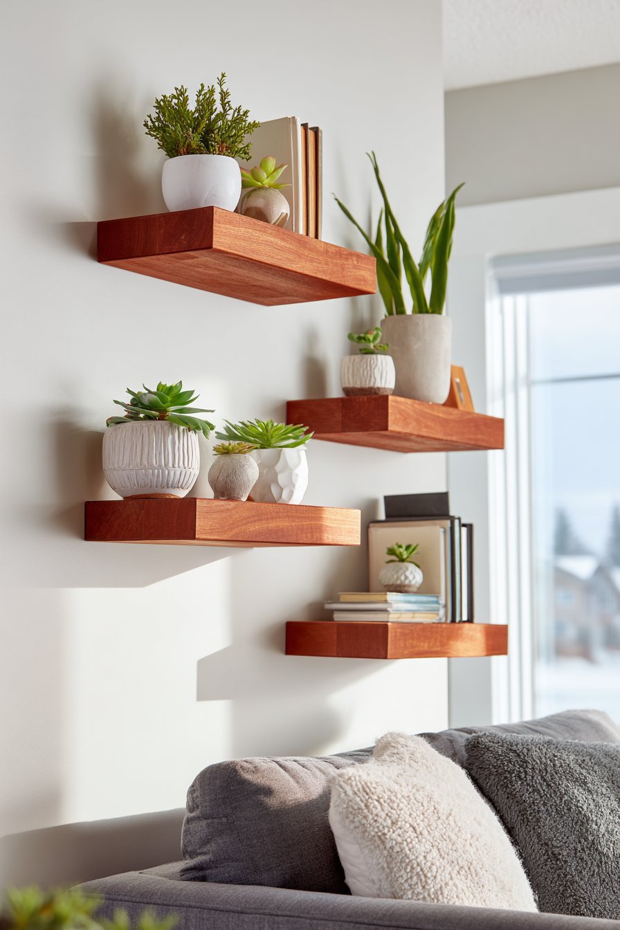 Modern Minimalist Walnut Sophistication