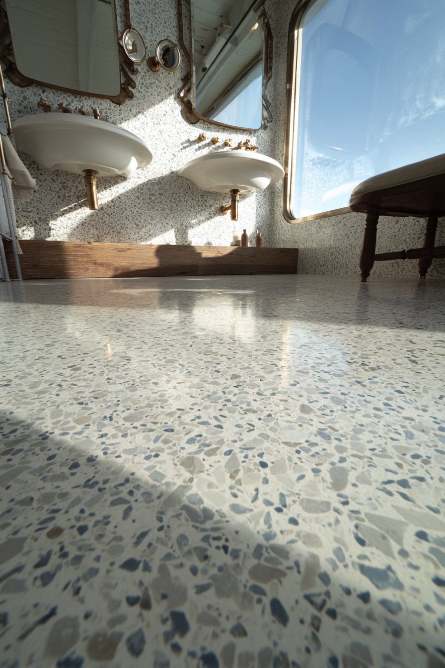 Classic Venetian Terrazzo Flooring Elegance