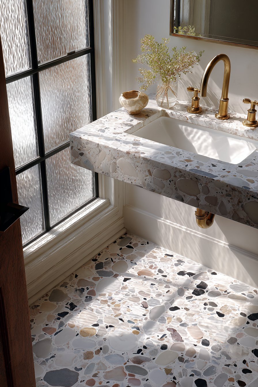 Classic Venetian Terrazzo Flooring Elegance