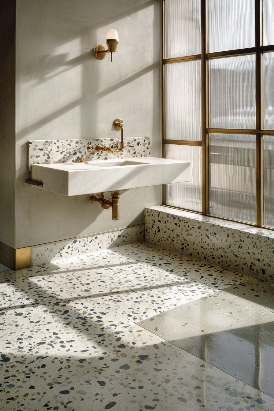 Classic Venetian Terrazzo Flooring Elegance