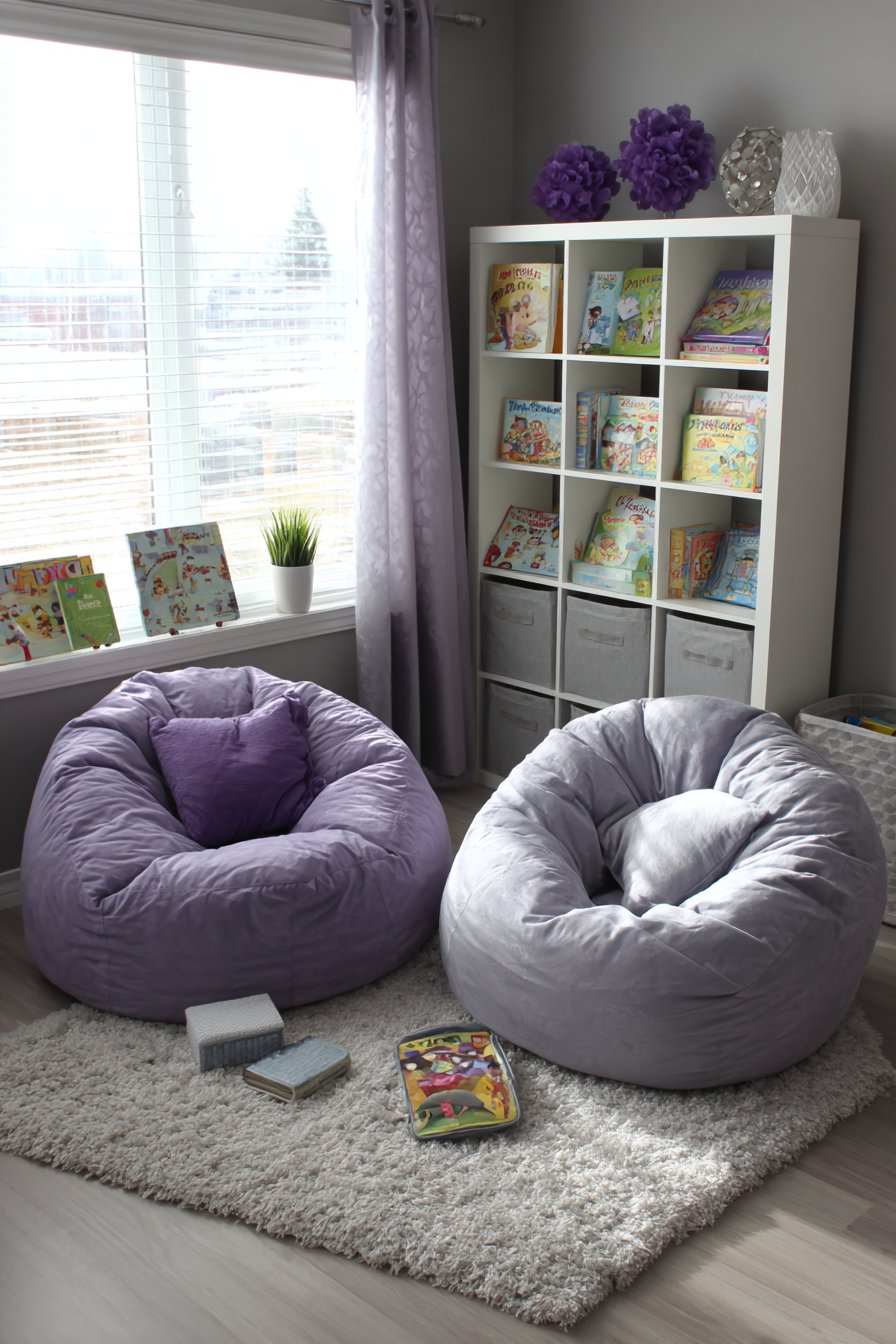 Cozy Floor Seating Social Space