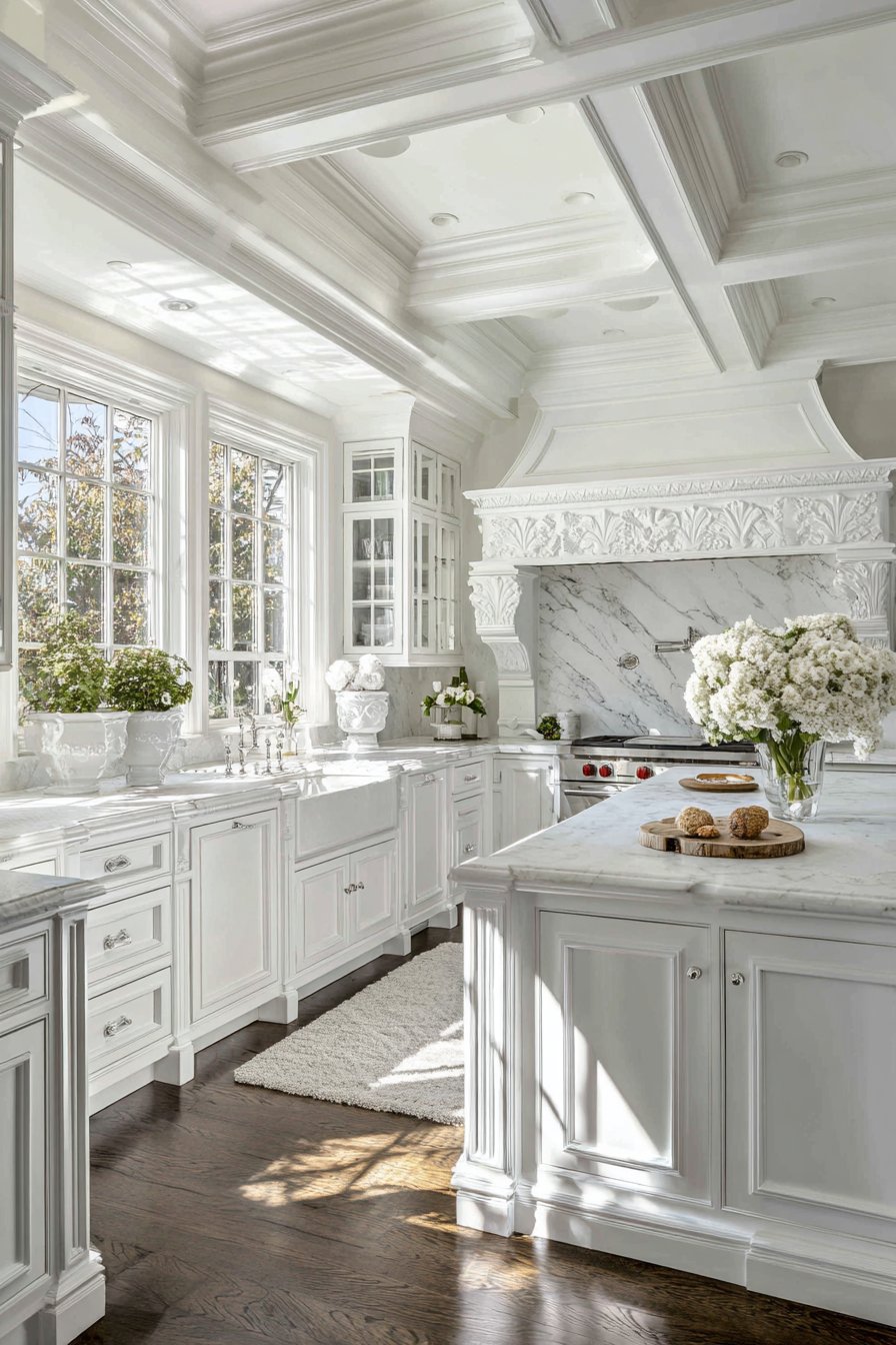 Architectural Luxury with Custom Range Hood