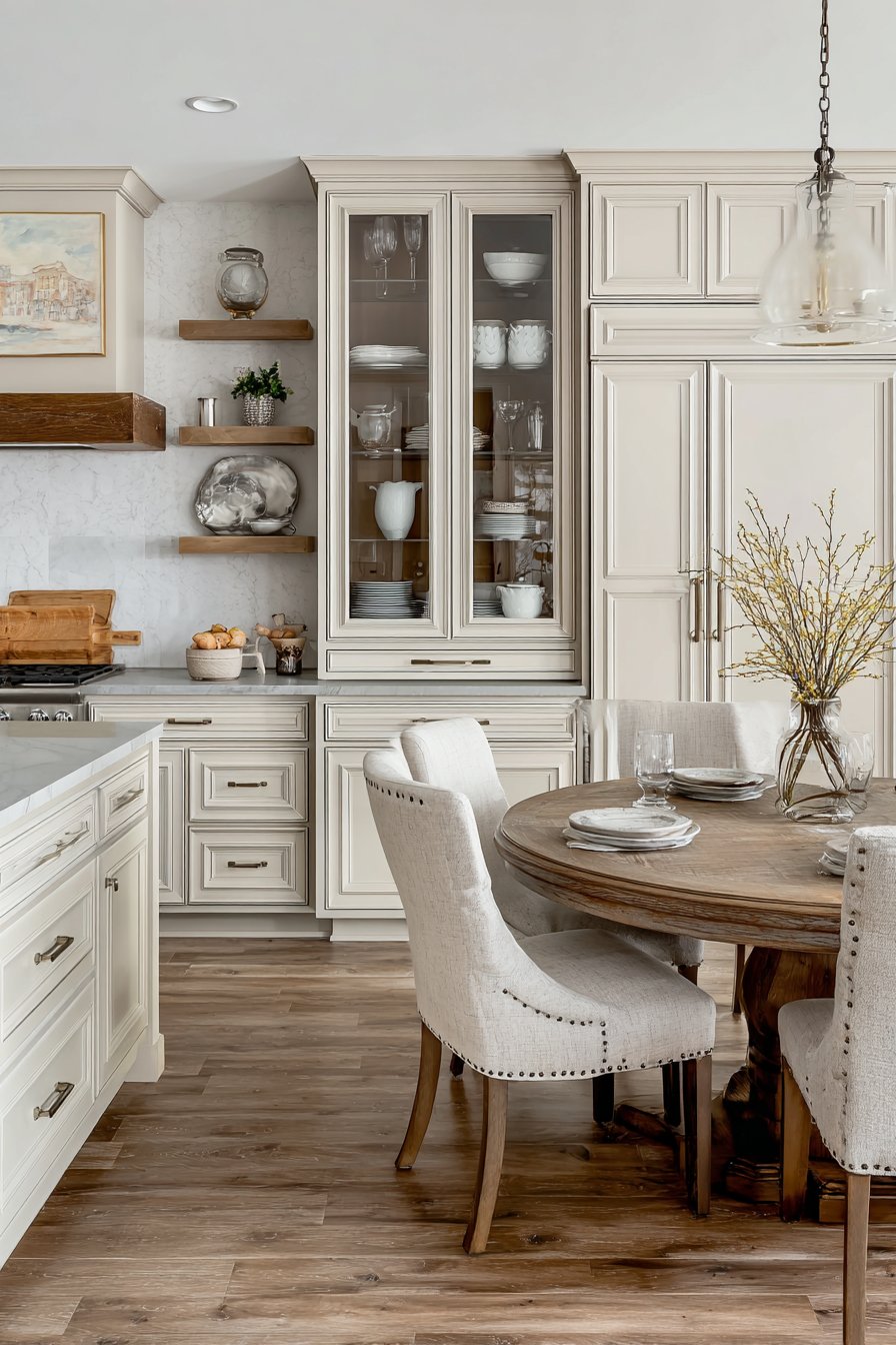 Welcoming Kitchen with Cozy Breakfast Nook