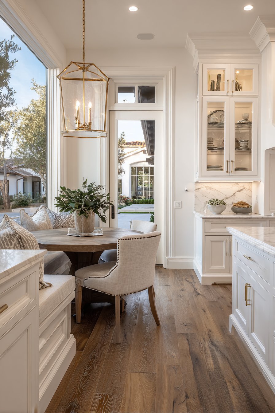 Welcoming Kitchen with Cozy Breakfast Nook