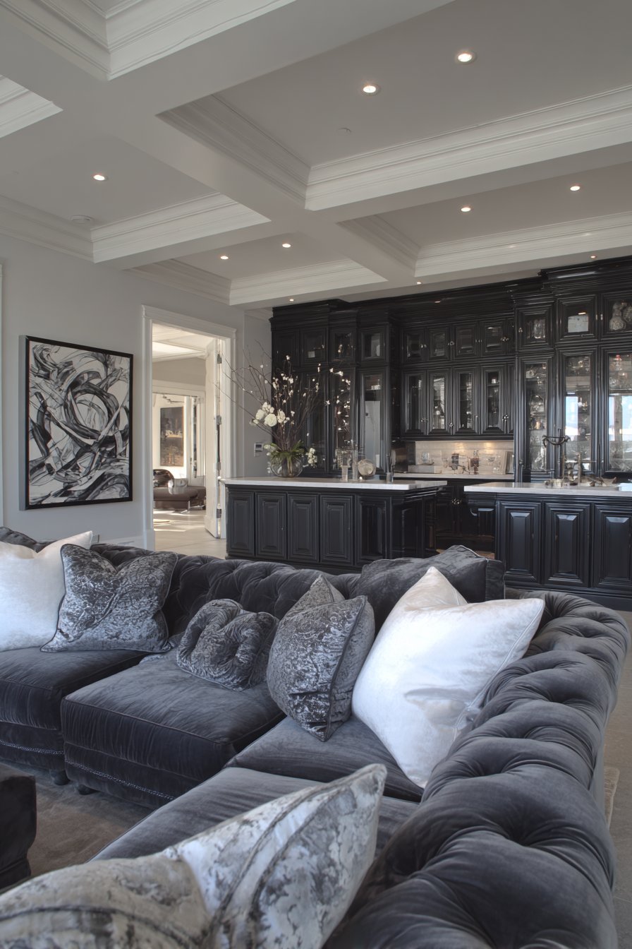 Luxurious Curves with High-Gloss Finishes