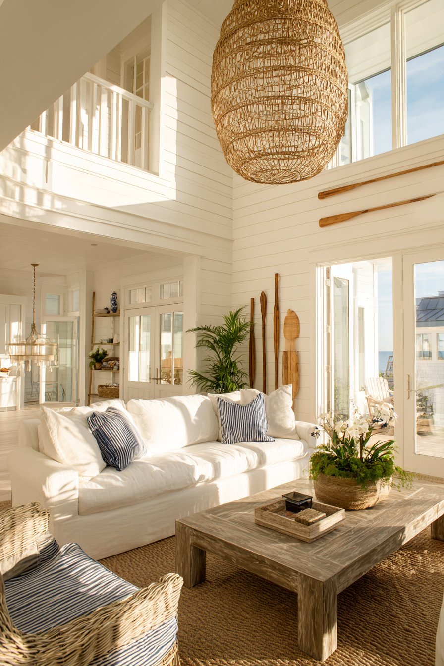 Coastal Contemporary with Shiplap and Natural Textures