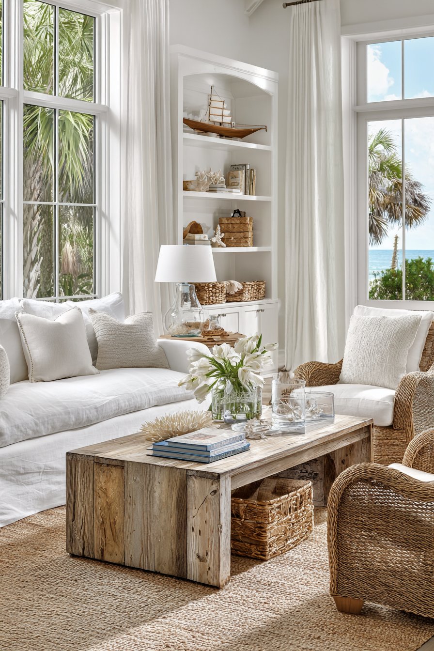 Coastal-Inspired Serenity with Relaxed Sophistication