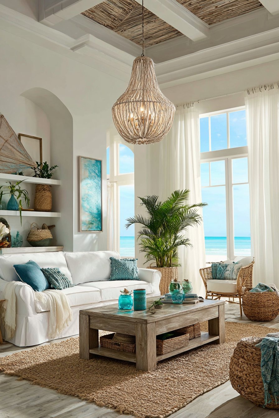 Coastal-Inspired Serenity with Relaxed Sophistication