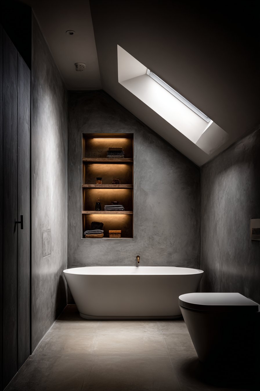 Rustic-Modern Material Fusion