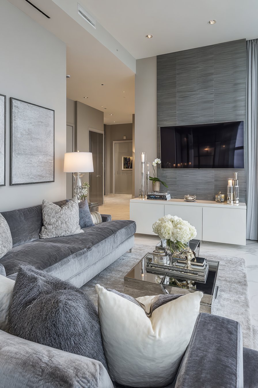 Monochromatic Sophistication in Grey and White