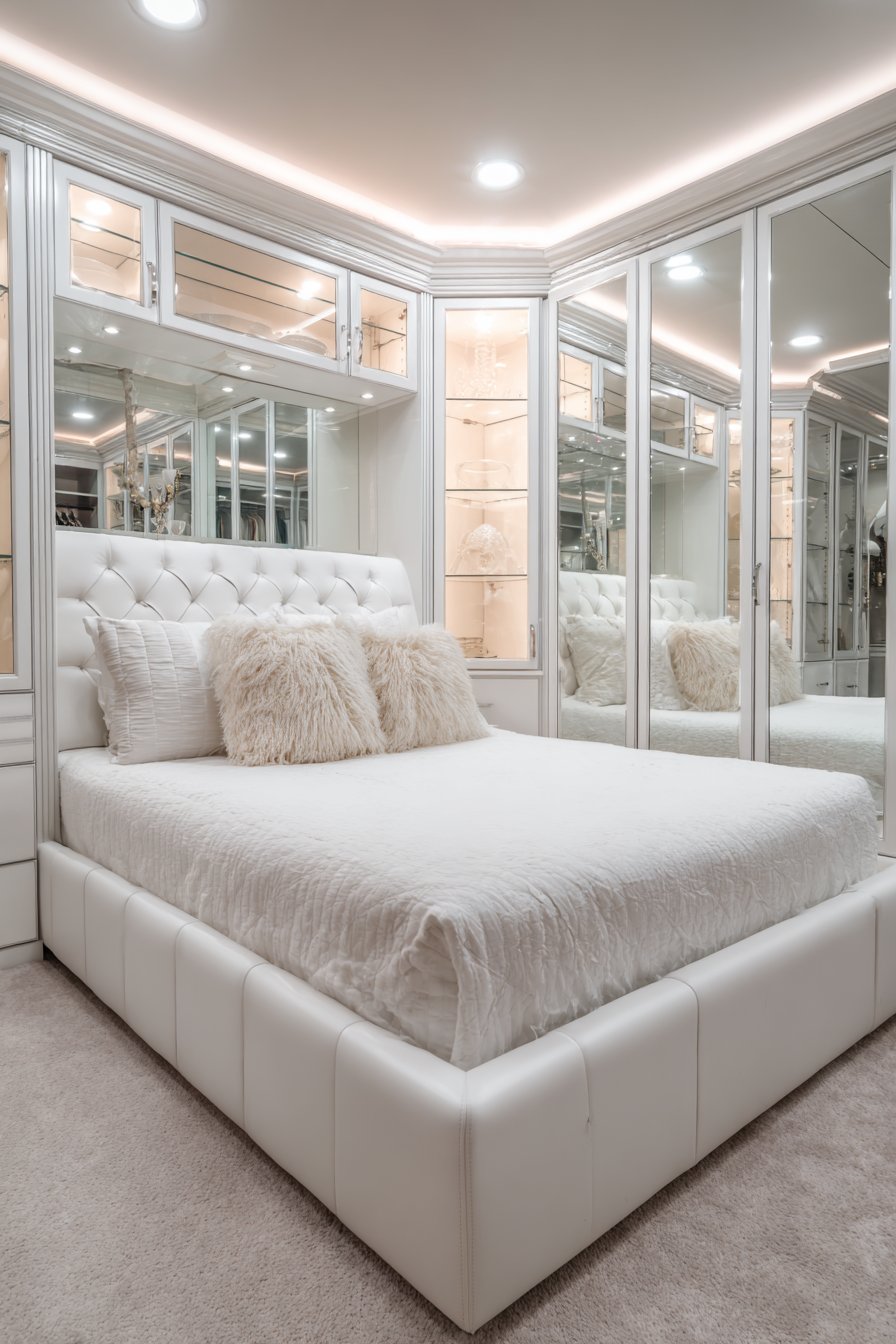 Practical Luxury with Integrated Storage Solutions