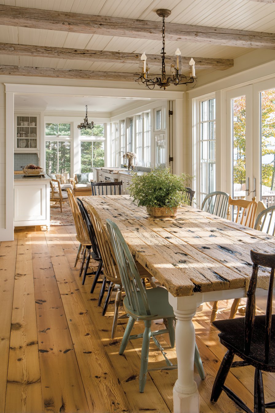Harvest Table Dining and Gathering Space