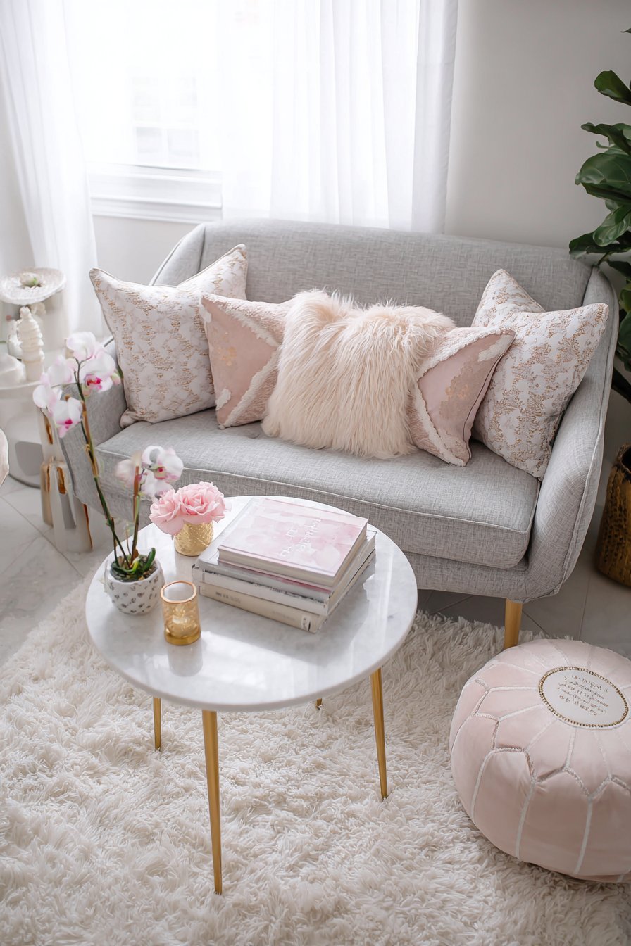 Intimate Bedroom Seating Area