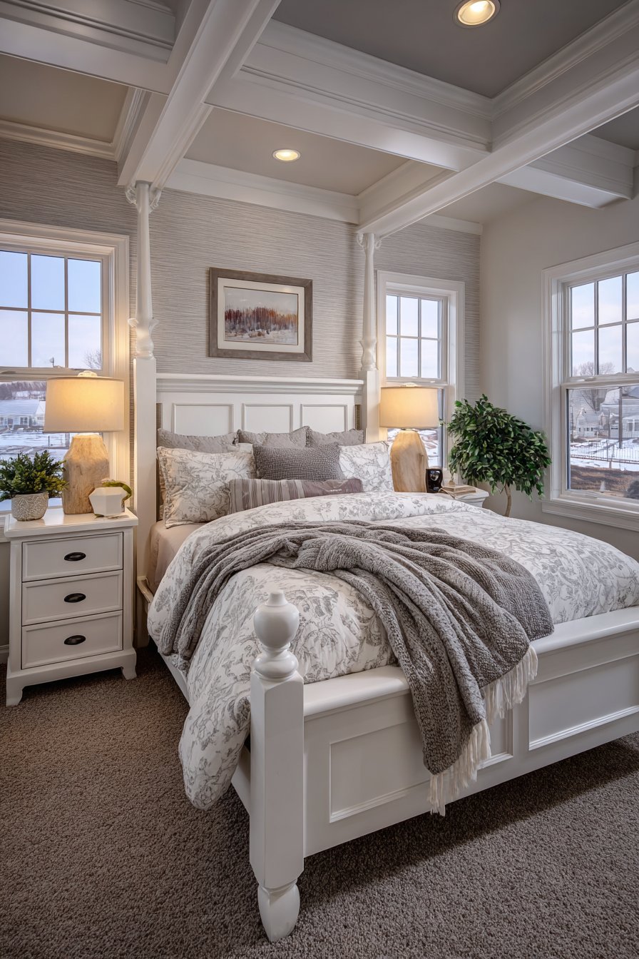 Transitional Elegance with Timeless Geometric Design