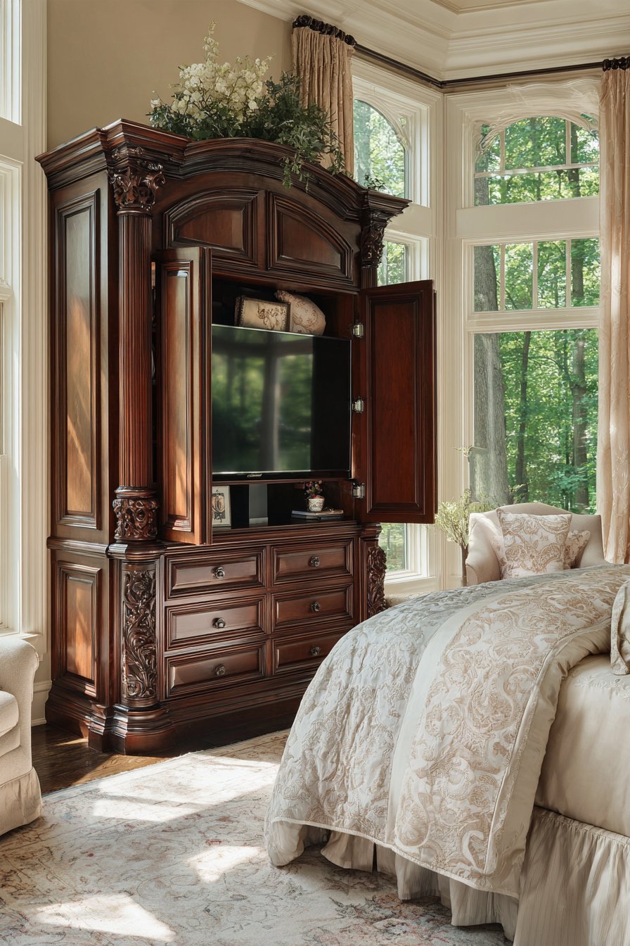 Transitional Armoire Concealment