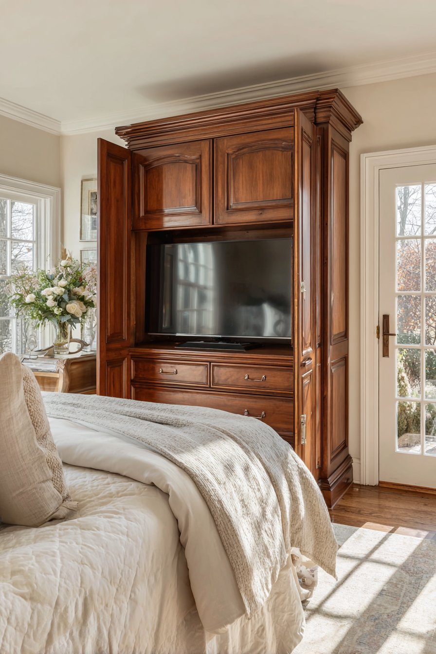 Transitional Armoire Concealment