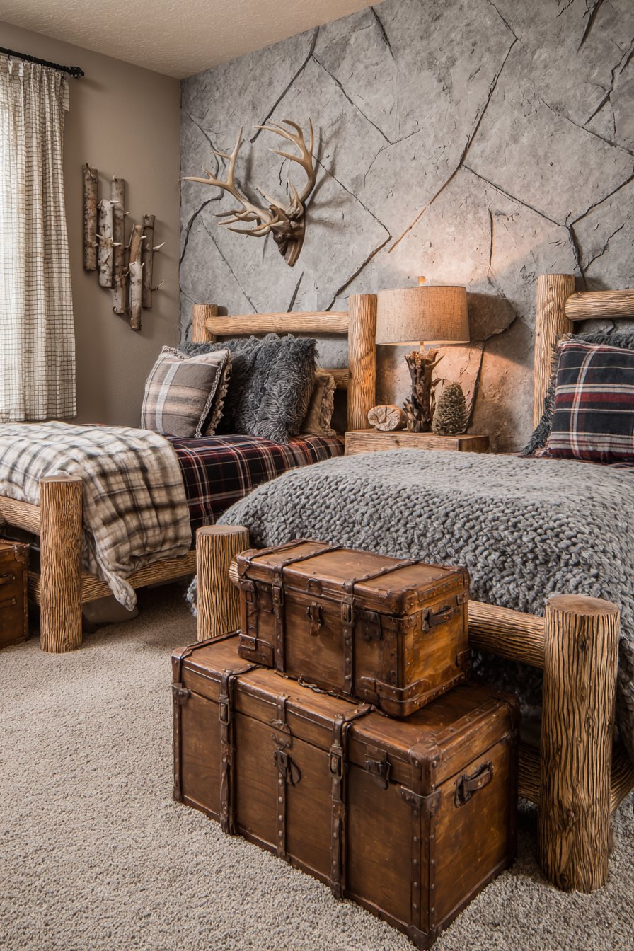 Mountain Lodge Rustic Retreat