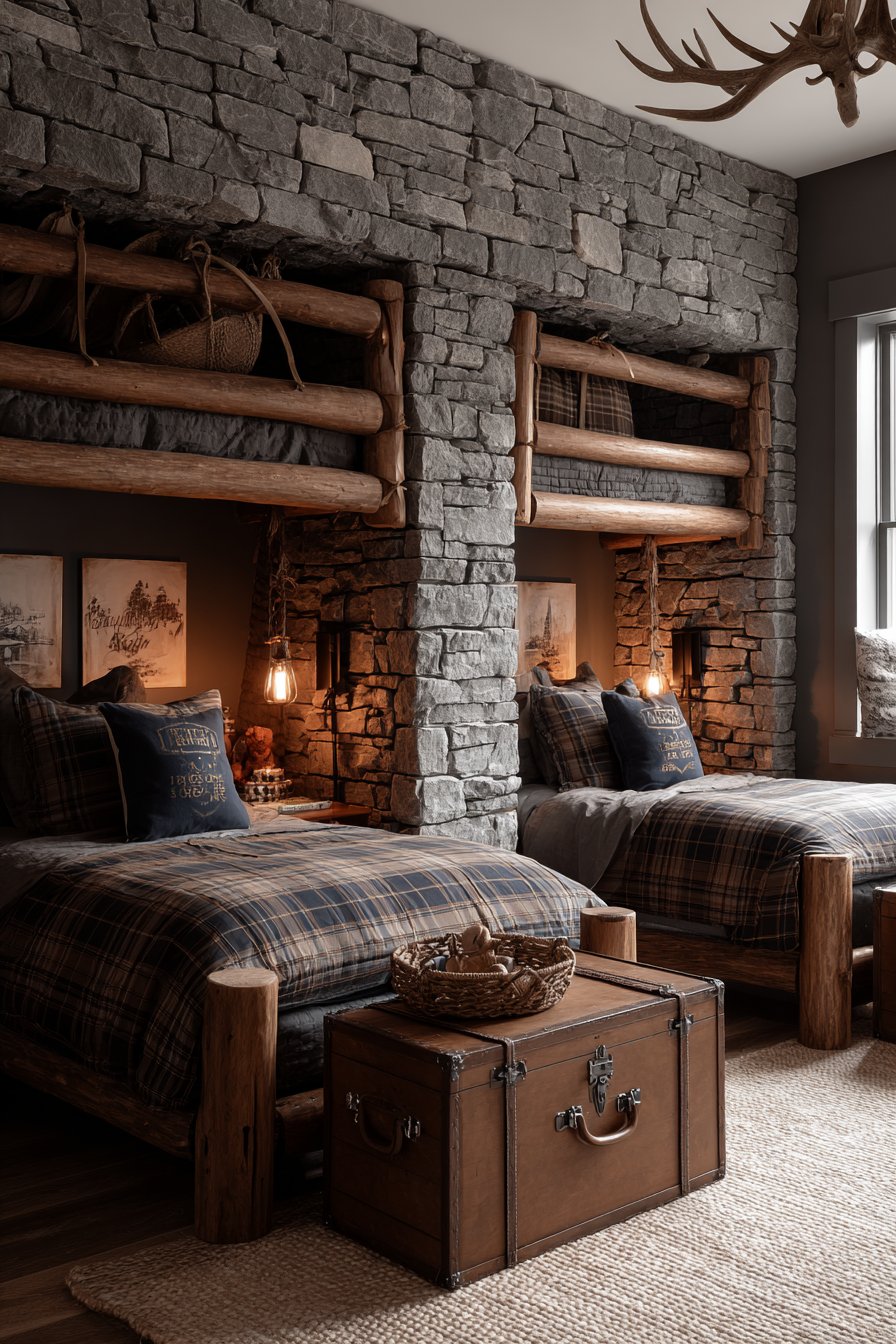 Mountain Lodge Rustic Retreat