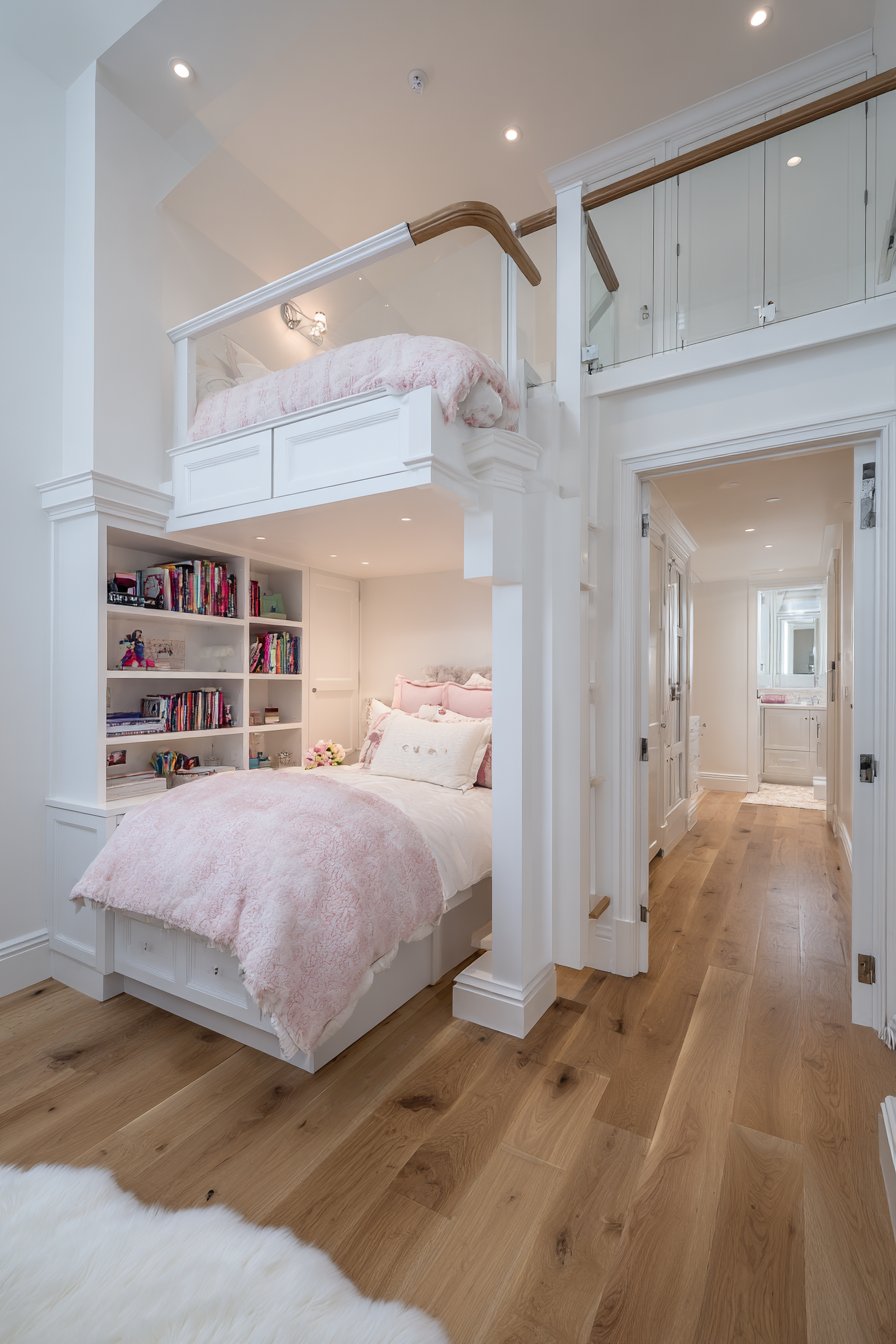 Vertical Space Maximization with Loft Bed