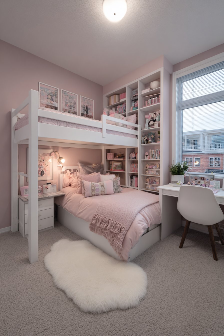 Vertical Space Maximization with Loft Bed